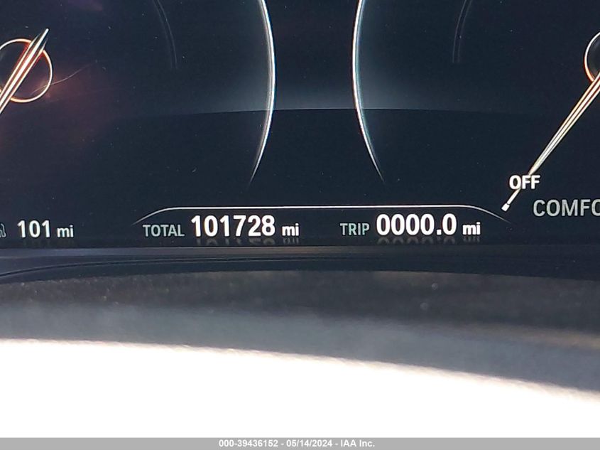 2017 BMW 540I VIN: WBAJE5C38HG478286 Lot: 39436152