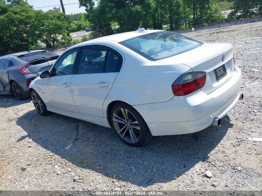 2008 BMW 335I VIN: WBAVB73578VH23567 Lot: 39436161