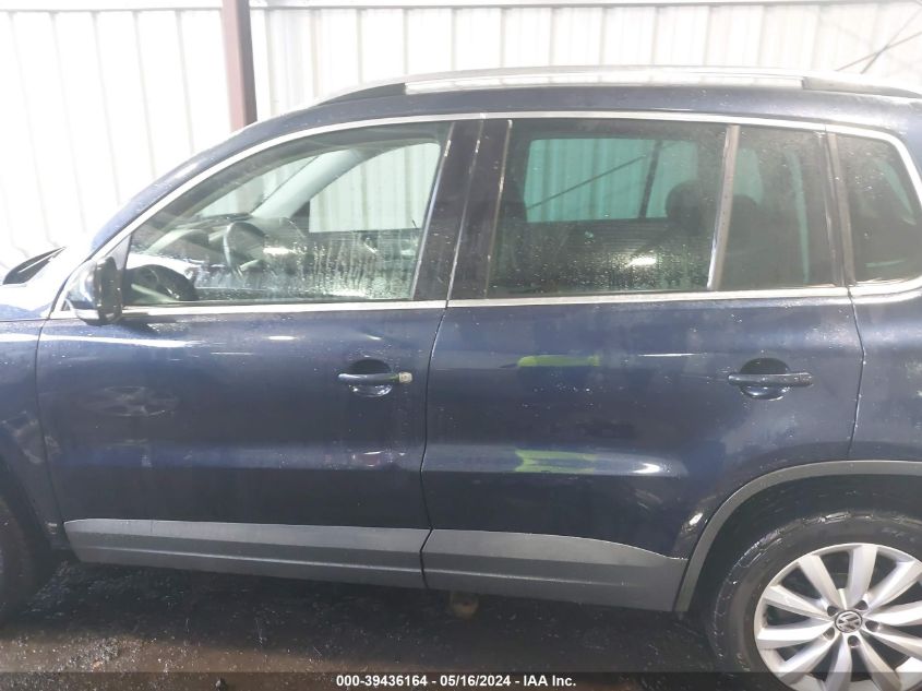 2011 Volkswagen Tiguan Se VIN: WVGAV7AX3BW523700 Lot: 39436164