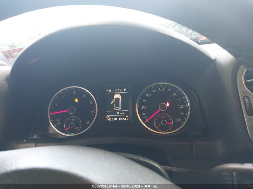 2011 Volkswagen Tiguan Se VIN: WVGAV7AX3BW523700 Lot: 39436164