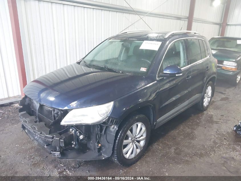 2011 Volkswagen Tiguan Se VIN: WVGAV7AX3BW523700 Lot: 39436164