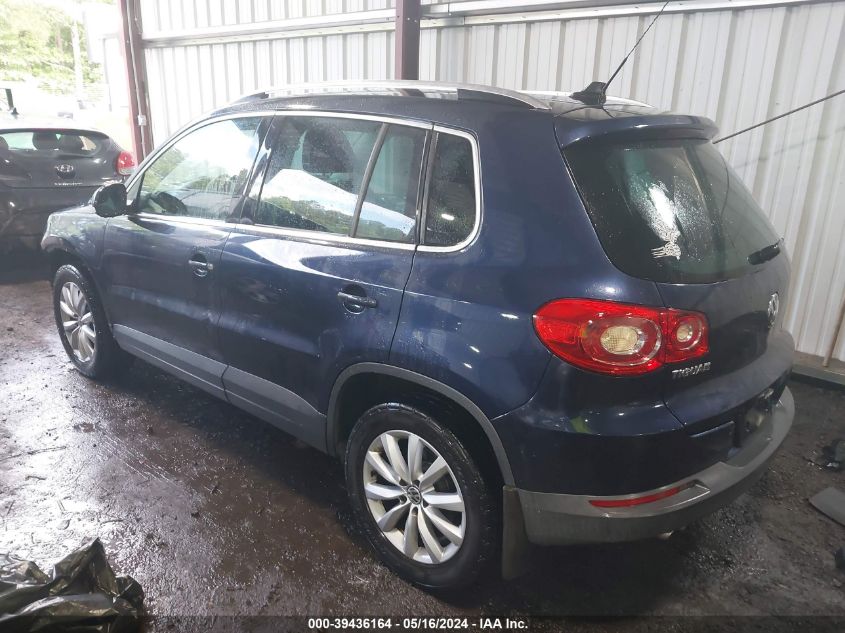 2011 Volkswagen Tiguan Se VIN: WVGAV7AX3BW523700 Lot: 39436164