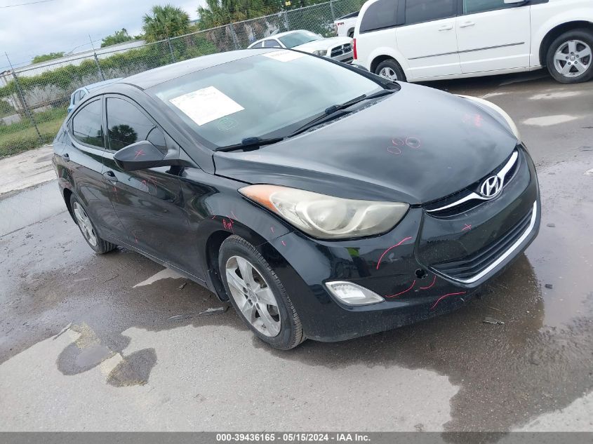 2013 Hyundai Elantra Gls VIN: KMHDH4AE1DU854579 Lot: 39436165