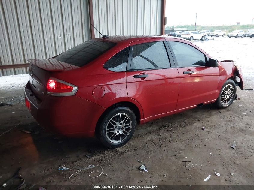 2011 Ford Focus Se VIN: 1FAHP3FN9BW143697 Lot: 39436181