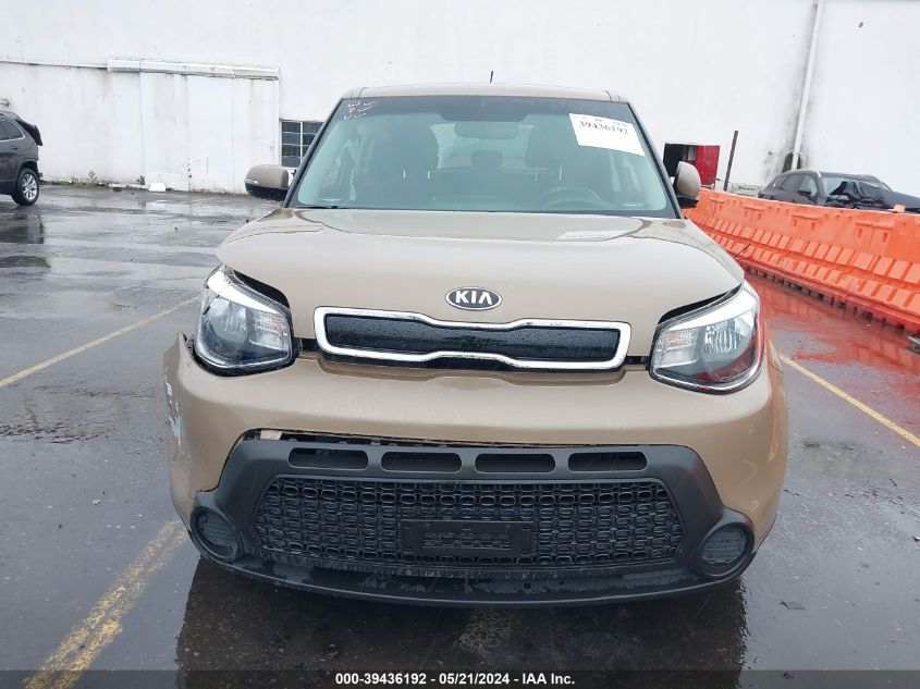 2014 Kia Soul + VIN: KNDJP3A54E7080624 Lot: 39436192