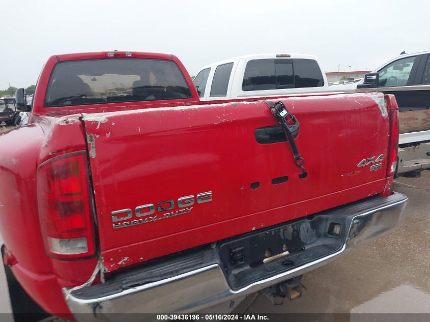 2006 Dodge Ram 3500 Slt/Sport VIN: 3D7MX48CX6G266378 Lot: 39436196