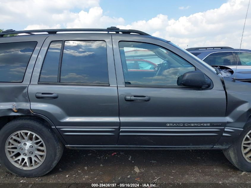 2004 Jeep Grand Cherokee Limited VIN: 1J4GW58S54C304388 Lot: 39436197