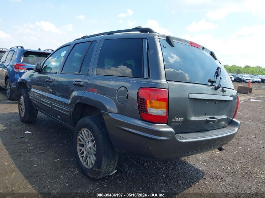 2004 Jeep Grand Cherokee Limited VIN: 1J4GW58S54C304388 Lot: 39436197