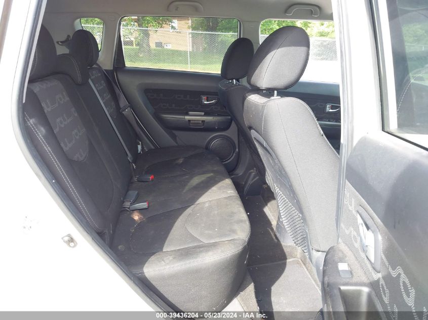 2013 Kia Soul + VIN: KNDJT2A64D7766062 Lot: 39436204