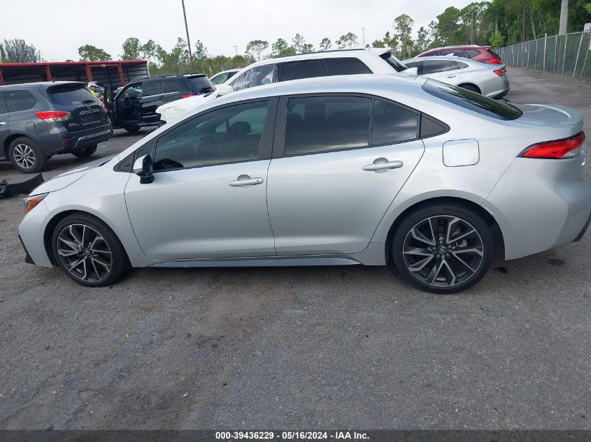 2020 Toyota Corolla Se VIN: 5YFS4RCE1LP052028 Lot: 39436229