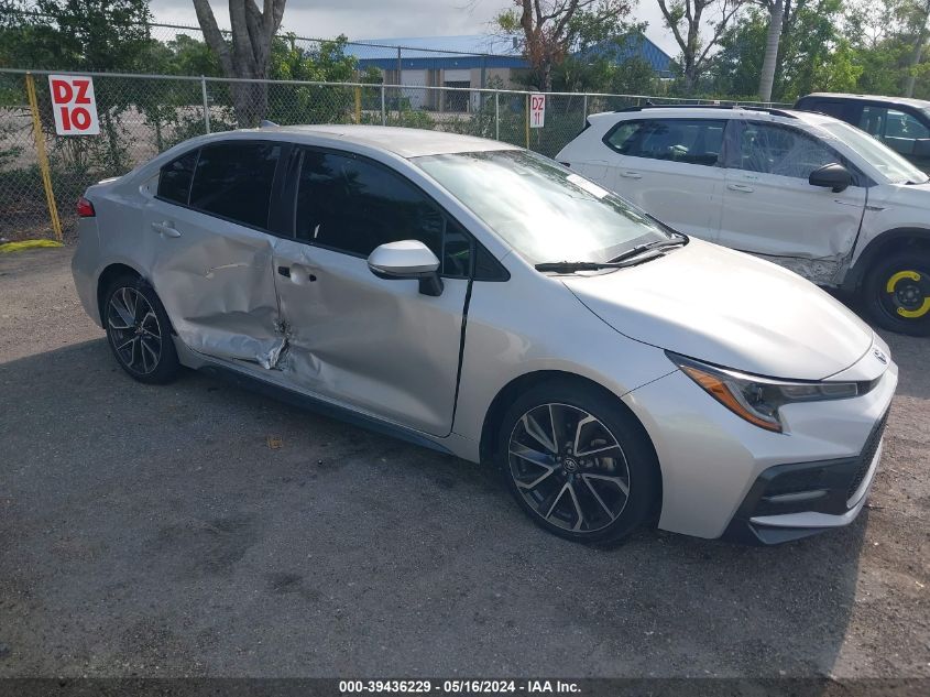 2020 Toyota Corolla Se VIN: 5YFS4RCE1LP052028 Lot: 39436229