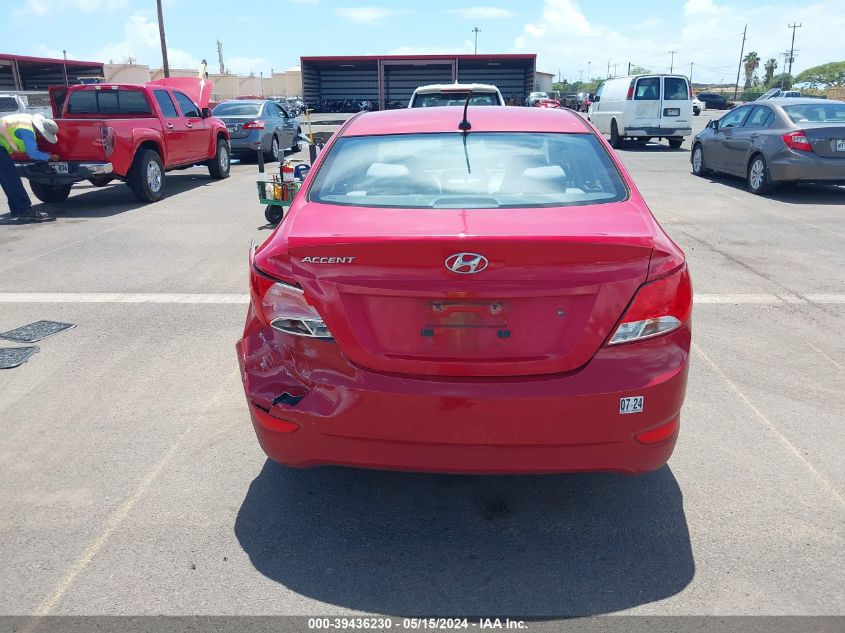 2016 Hyundai Accent Se VIN: KMHCT4AE2GU967794 Lot: 39436230