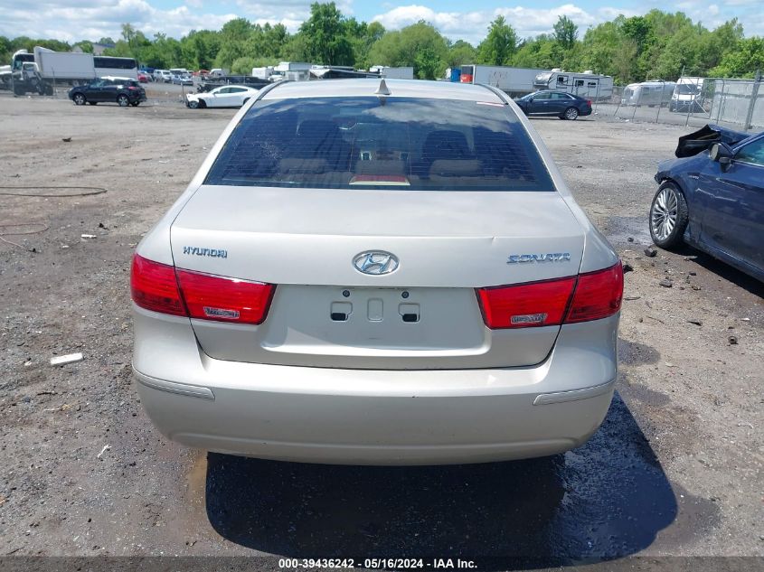 2010 Hyundai Sonata Gls VIN: 5NPET4ACXAH589074 Lot: 39436242