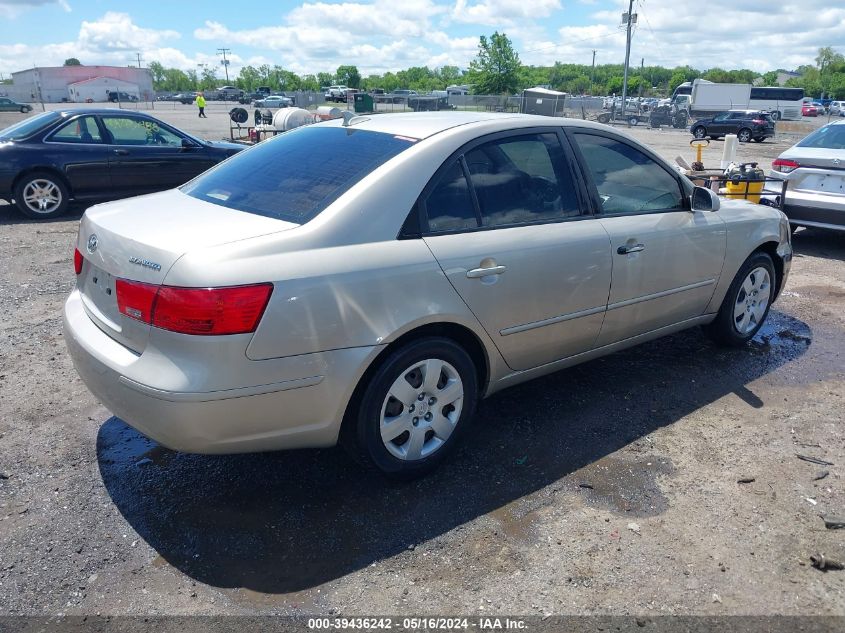 2010 Hyundai Sonata Gls VIN: 5NPET4ACXAH589074 Lot: 39436242