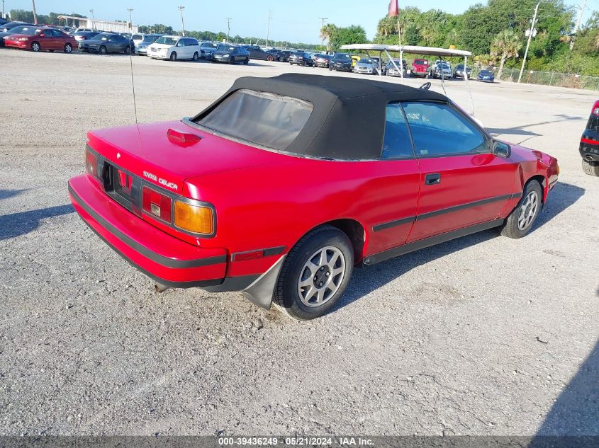 1987 Toyota Celica Gt VIN: JT5ST62K7H7155404 Lot: 39436249