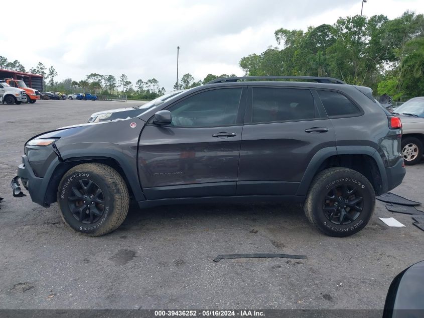 2018 Jeep Cherokee Trailhawk 4X4 VIN: 1C4PJMBB2JD526531 Lot: 39436252