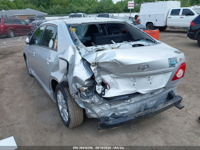2010 Toyota Corolla S VIN: 2T1BU4EE9AC482726 Lot: 39436256