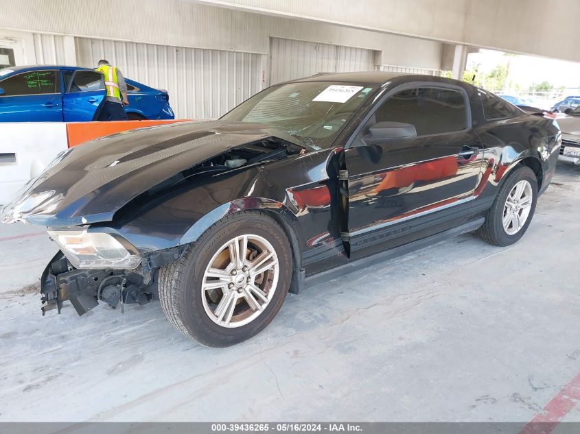 2012 Ford Mustang V6 VIN: 1ZVBP8AM9C5205020 Lot: 39436265