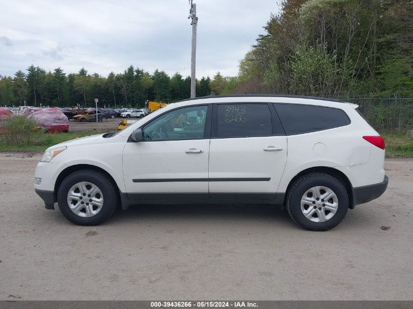 2011 Chevrolet Traverse Ls VIN: 1GNKVFED4BJ232419 Lot: 39436266