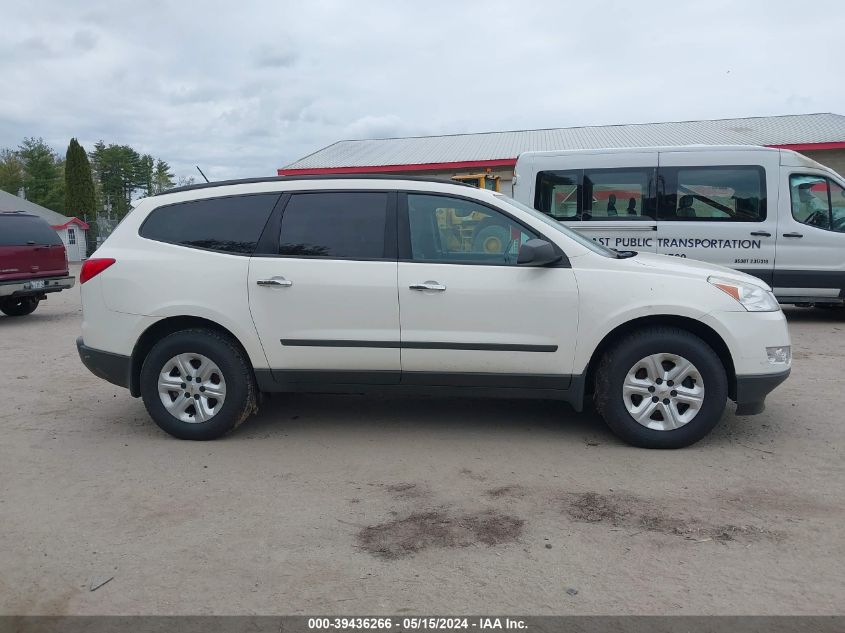 2011 Chevrolet Traverse Ls VIN: 1GNKVFED4BJ232419 Lot: 39436266