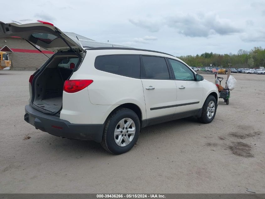 2011 Chevrolet Traverse Ls VIN: 1GNKVFED4BJ232419 Lot: 39436266