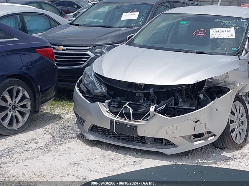 2019 Nissan Sentra S VIN: 3N1AB7AP0KY223296 Lot: 39436268