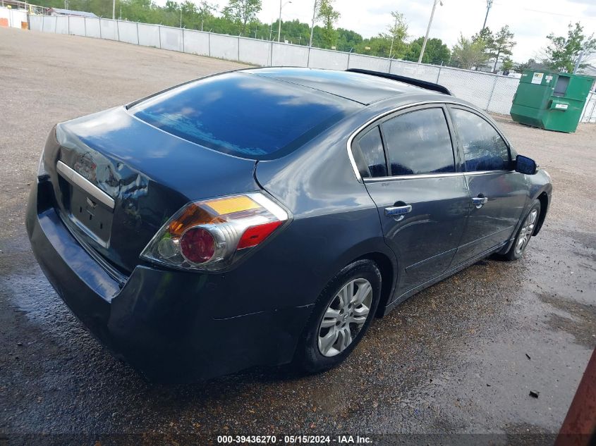 2010 Nissan Altima 2.5 S VIN: 1N4AL2APXAN504312 Lot: 39436270