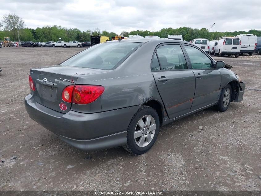 2008 Toyota Corolla S VIN: 2T1BR32EX8C933155 Lot: 39436272