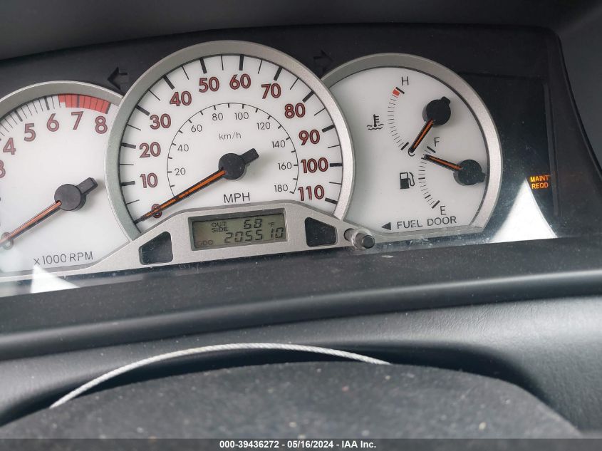 2008 Toyota Corolla S VIN: 2T1BR32EX8C933155 Lot: 39436272