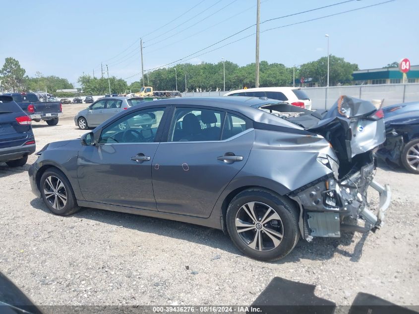 2022 Nissan Sentra Sv Xtronic Cvt VIN: 3N1AB8CV6NY210753 Lot: 39436276