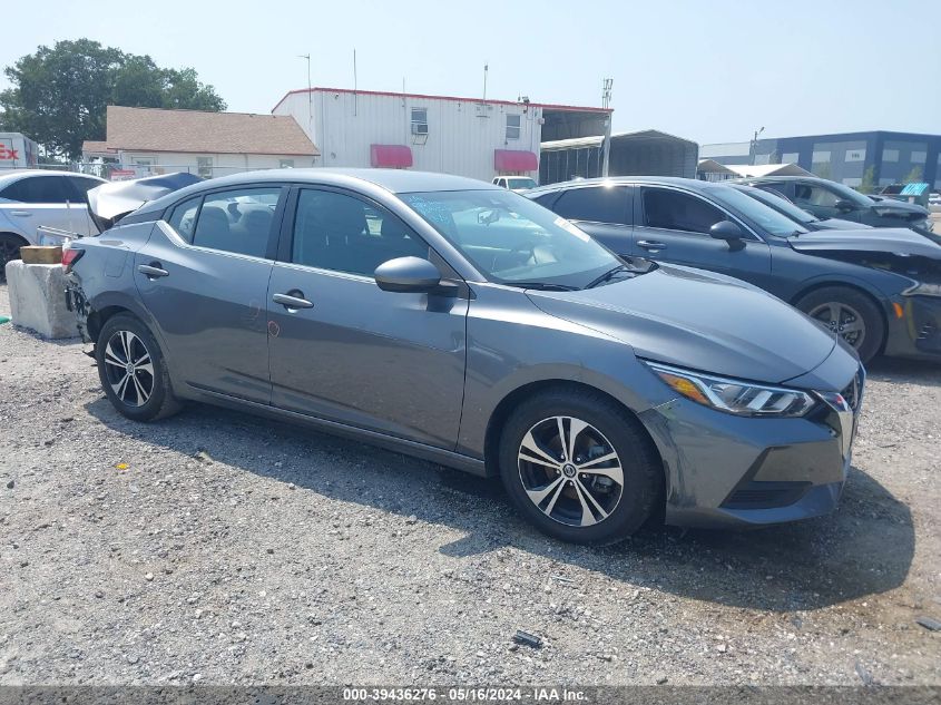 2022 Nissan Sentra Sv Xtronic Cvt VIN: 3N1AB8CV6NY210753 Lot: 39436276