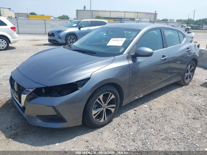 2022 NISSAN SENTRA SV XTRONIC CVT - 3N1AB8CV6NY210753