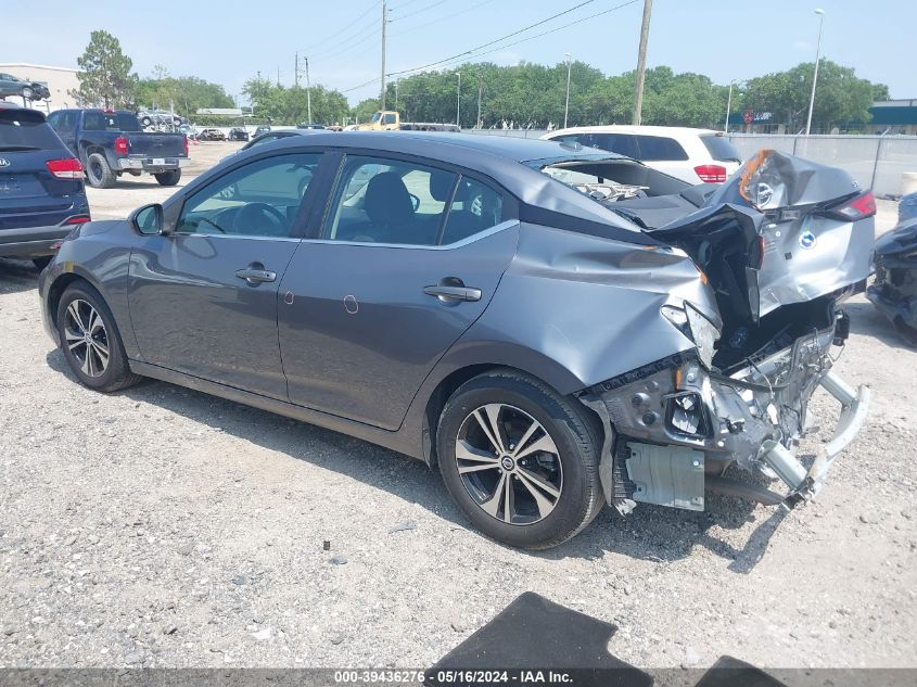 2022 Nissan Sentra Sv Xtronic Cvt VIN: 3N1AB8CV6NY210753 Lot: 39436276