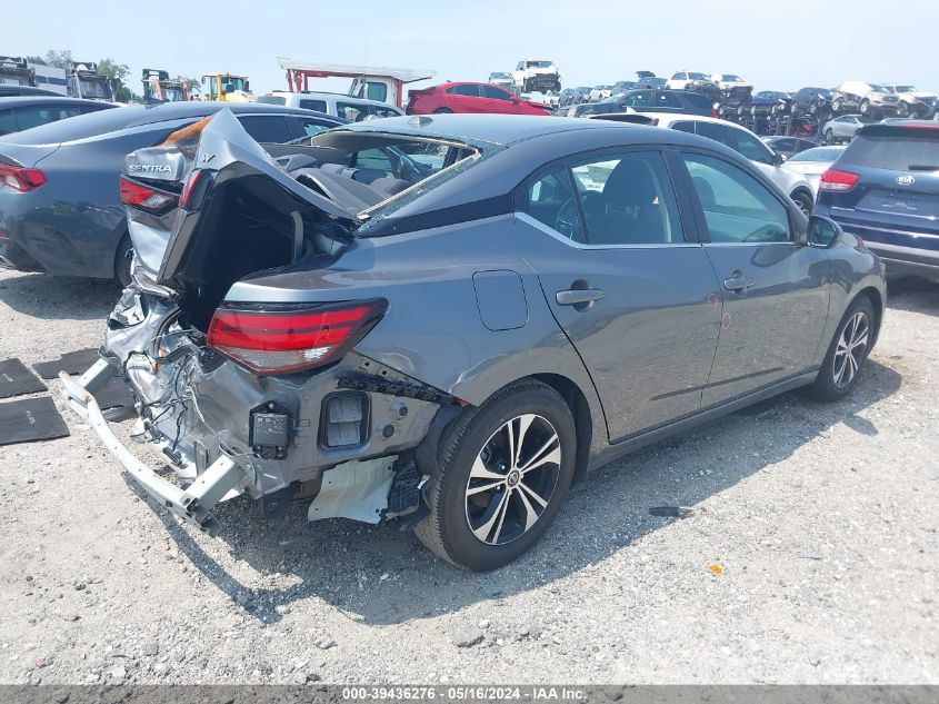 2022 NISSAN SENTRA SV XTRONIC CVT - 3N1AB8CV6NY210753