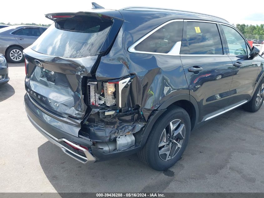 2021 Kia Sorento Hybrid Ex VIN: KNDRH4LG1M5033596 Lot: 39436288