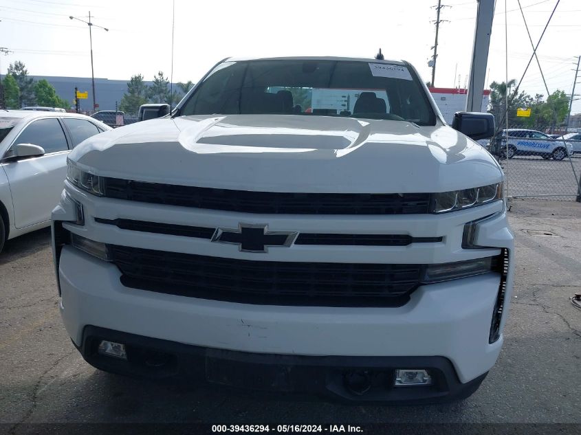 2021 Chevrolet Silverado 1500 2Wd Short Bed Rst VIN: 3GCPWDET5MG160285 Lot: 39436294