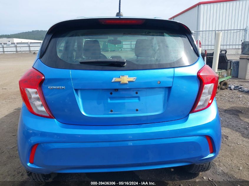 2017 Chevrolet Spark Ls Manual VIN: KL8CA6SA1HC786042 Lot: 39436306