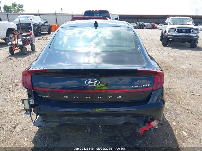 2022 Hyundai Sonata Limited VIN: KMHL34J22NA231376 Lot: 39436319