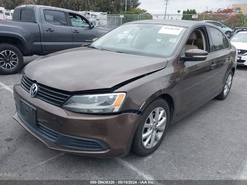 2012 Volkswagen Jetta 2.5L Se VIN: 3VWDP7AJ3CM338701 Lot: 39436320