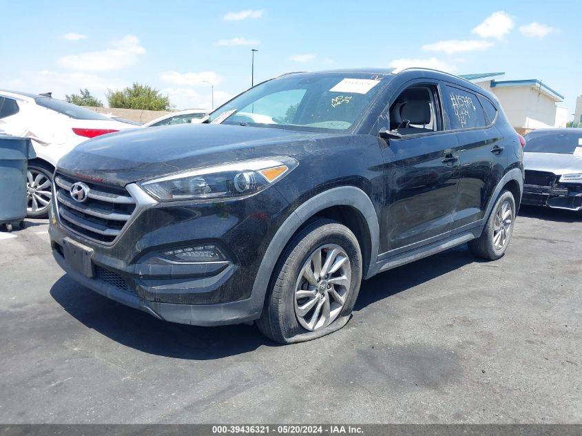 2017 Hyundai Tucson Se VIN: KM8J3CA4XHU323647 Lot: 39436321