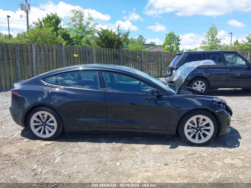 2021 Tesla Model 3 Long Range Dual Motor All-Wheel Drive VIN: 5YJ3E1EB1MF916403 Lot: 39436324