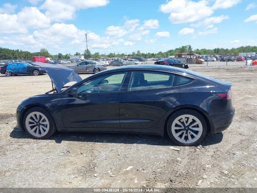 2021 Tesla Model 3 Long Range Dual Motor All-Wheel Drive VIN: 5YJ3E1EB1MF916403 Lot: 39436324