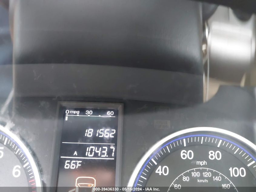 2009 Honda Cr-V Ex-L VIN: 5J6RE48779L010127 Lot: 39436330