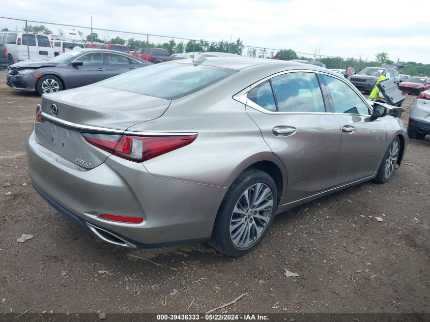 2019 Lexus Es 350 VIN: 58ABZ1B1XKU020847 Lot: 39436333