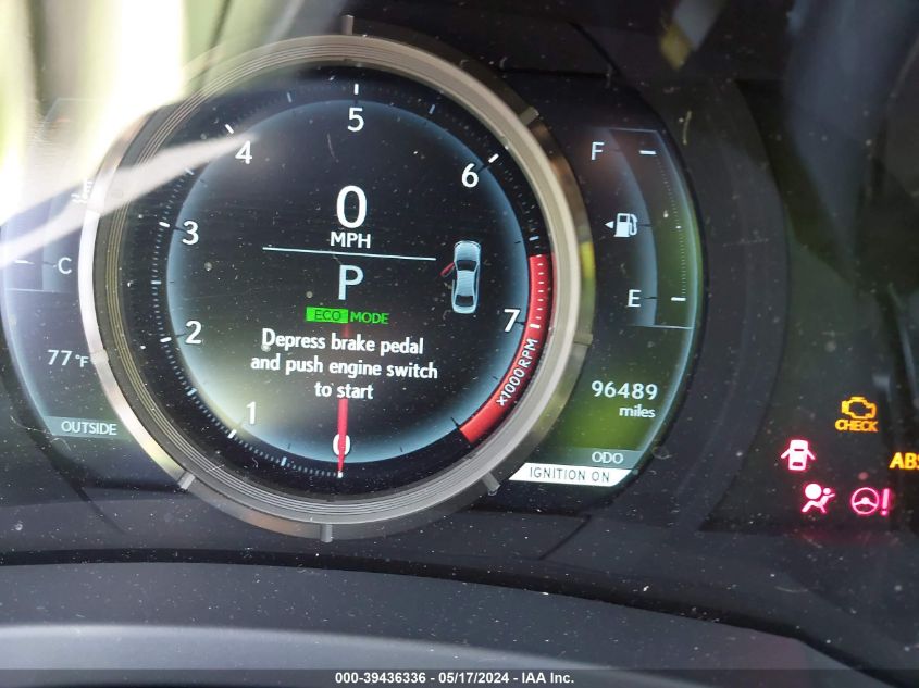 2014 Lexus Is 250 VIN: JTHBF1D2XE5033797 Lot: 39436336