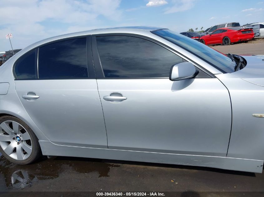 2005 BMW 530I VIN: WBANA73535B815479 Lot: 39436340