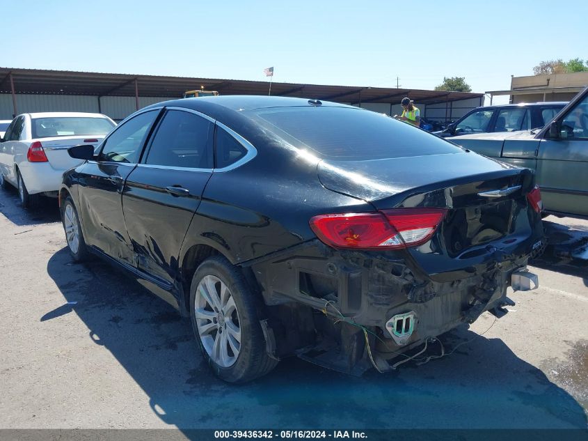 2016 Chrysler 200 Limited VIN: 1C3CCCAB1GN184193 Lot: 39436342