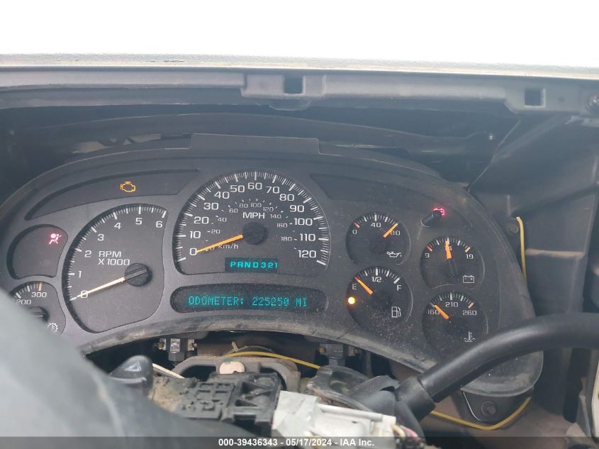 2005 Chevrolet Silverado 1500 Work Truck VIN: 1GCEC14V45Z145280 Lot: 39436343