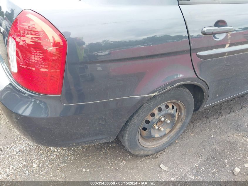 2008 Hyundai Accent Gls VIN: KMHCN46C98U276183 Lot: 39436350