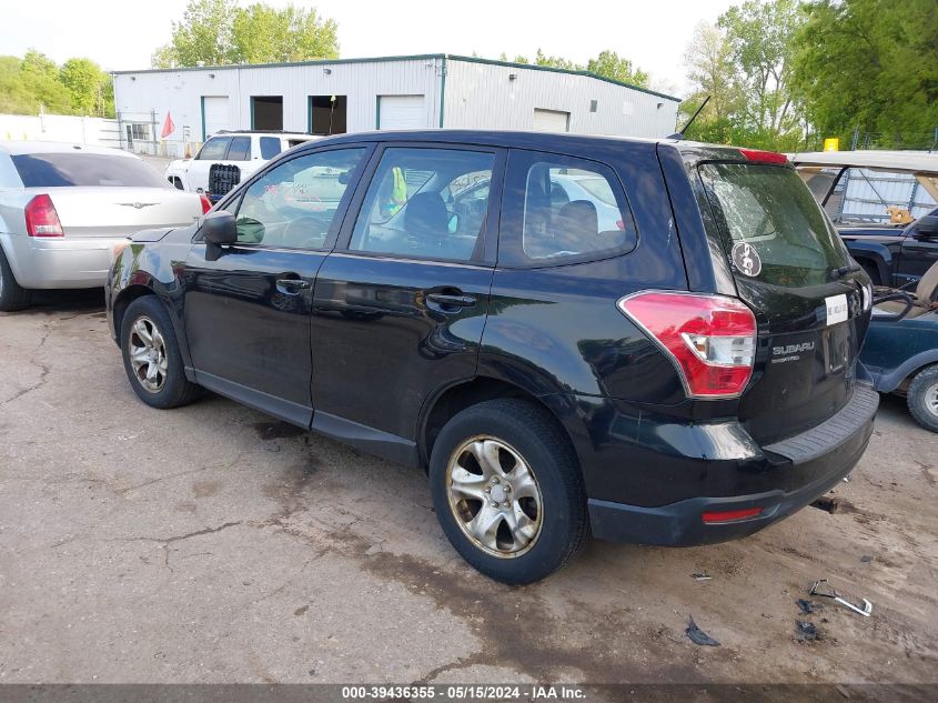 2014 Subaru Forester 2.5I VIN: JF2SJAAC8EH441003 Lot: 39436355